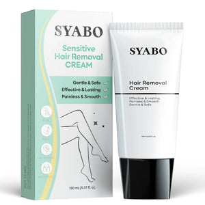 Sensitive Skin Hair Removal Cream - Painless Bikini Hair Removal for Women Men Sensitive Formula Depilatory Cream for Pubic Bikini Line Legs Arms Underarms Unwanted Coarse Hair 5FL OZ Mimarta