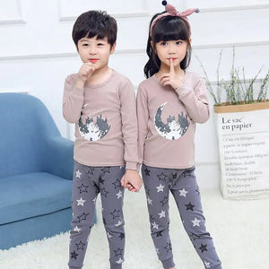 Children's Thermal Underwear Set for Autumn and Winter Mimarta