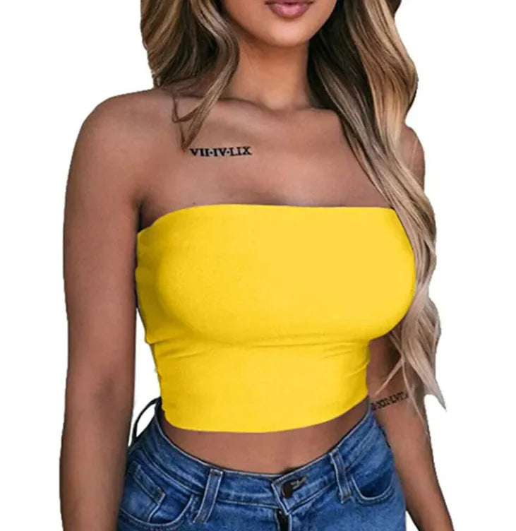 Exposed belly button wrap chest Rieworkes
