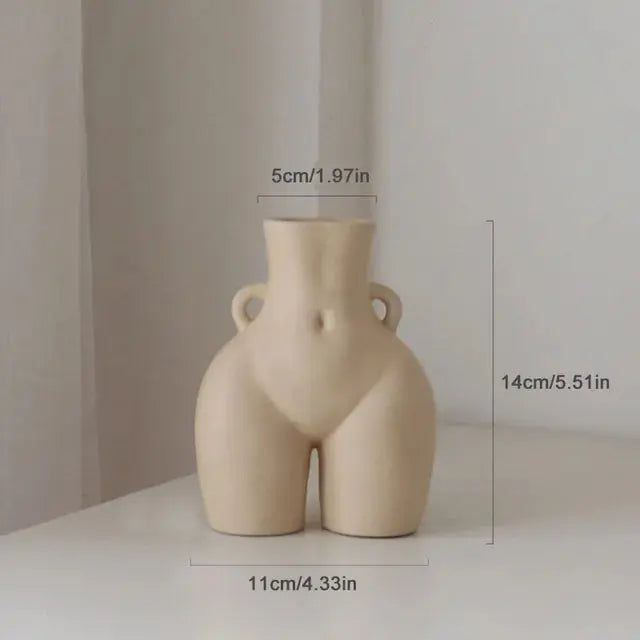 Human Body Ceramics Vases Rieworkes