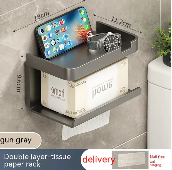 Toilet Tissue Box Wall-mounted Shelves Rieworkes