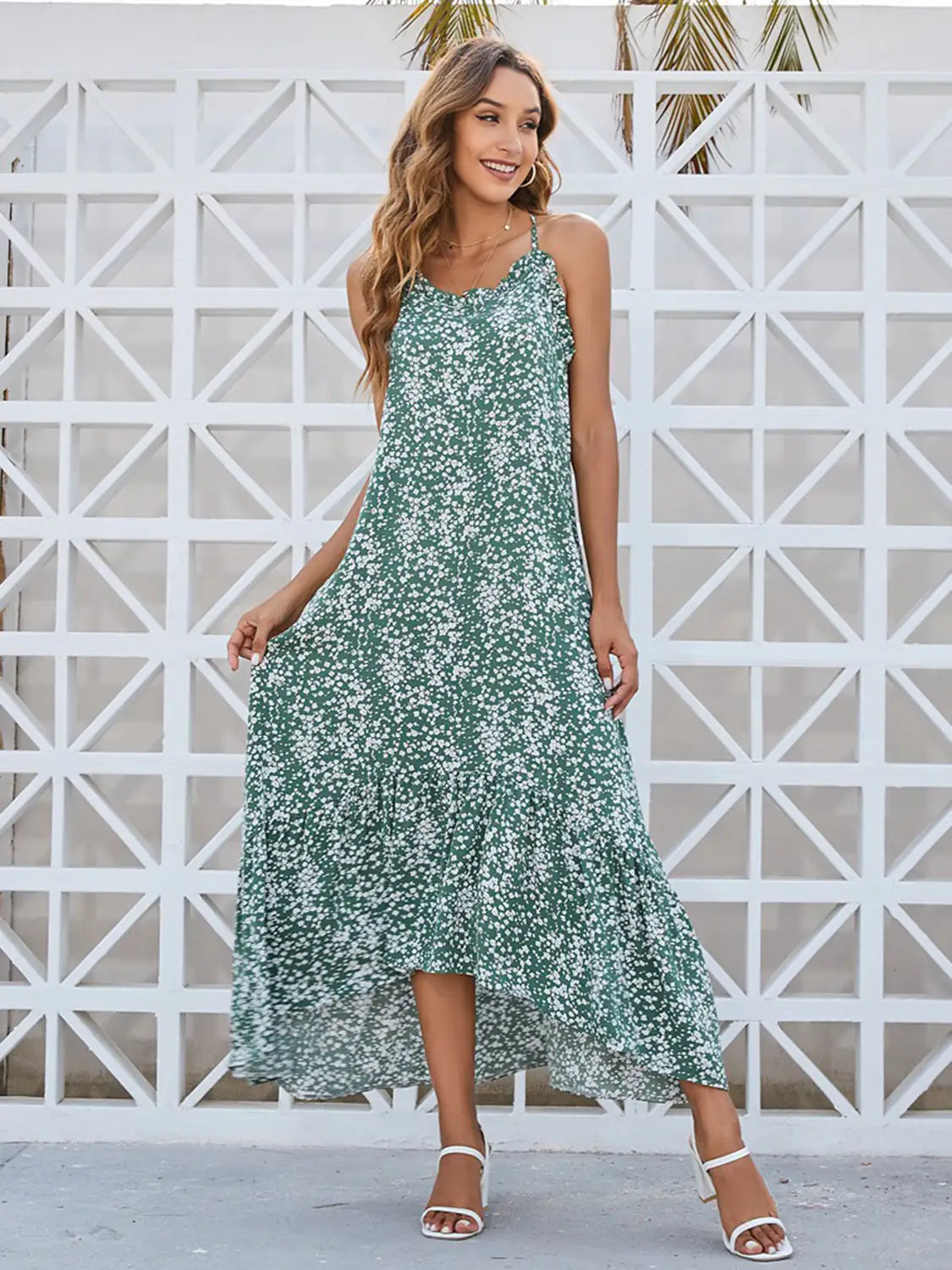 Ditsy Dress- Rieworkes