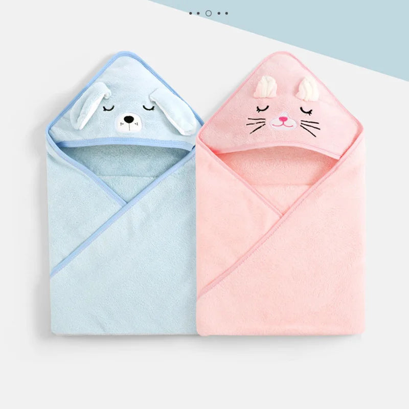 Cartoon Animal Baby Bath Towels Rieworkes