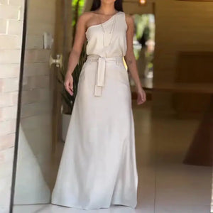 2023 Summer Fashion Solid Color High Waist Skirt Set Mimarta