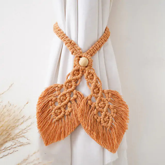Macrame Room Decoration Curtain Tieback Rope Rieworkes