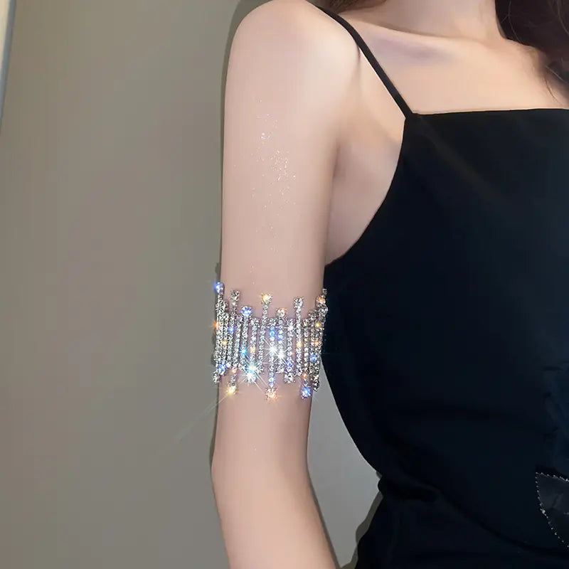 Luxury Rhinestone Statement Bracelet for Women Mimarta