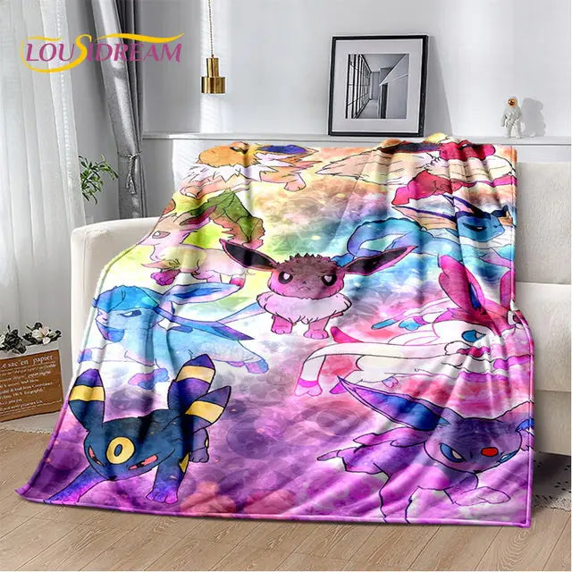 Pokemon Soft Plush Blanket Rieworkes
