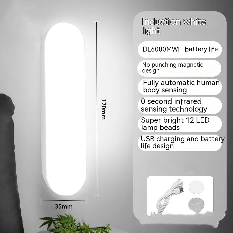 Smart Human Induction Rechargeable Small Night Lamp Rieworkes