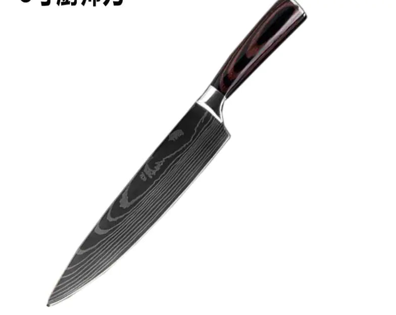 Carpenter's Special Set 6-piece Set 8-piece Set Knife Chef Knife Kitchen Knife Cooking Rieworkes