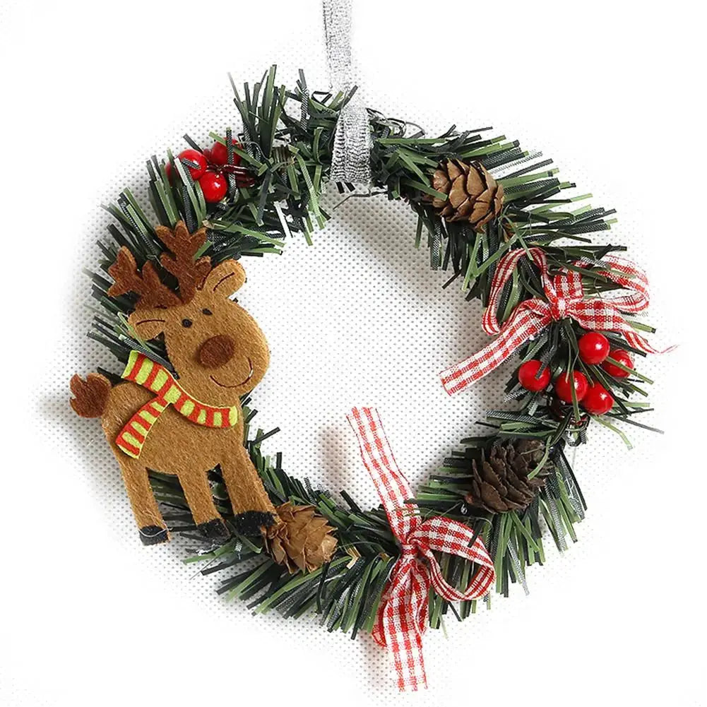 Christmas Wreath Wood Christmas Decor Rieworkes