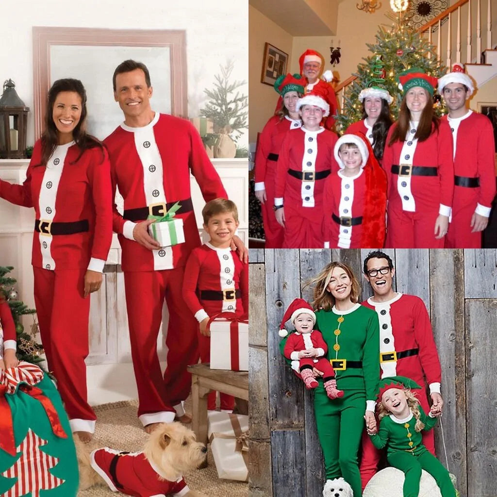 Santa Christmas Pajamas Rieworkes