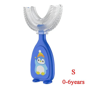 New Hot Children Smart 360 Degree U Shape Manual Toothbrush Rieworkes