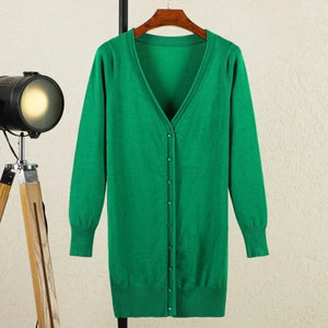 V-neck Woman Cardigan Rieworkes