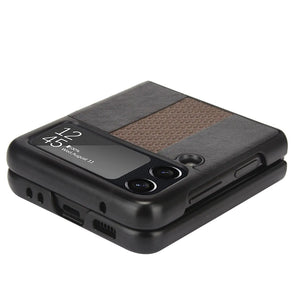 For Samsung Galaxy Z Flip 3 5G Slim Folding Leather Shockproof Phone Case Cover Rieworkes