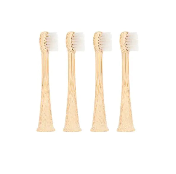 Organic Bamboo Biodegradable Electric Toothbrush Head Rieworkes