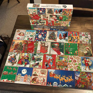 Nativity Scene Jigsaw Puzzle Advent Calendar Game Mimarta
