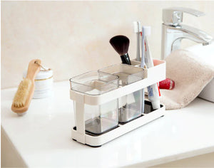 Toothbrush Holder and Organizer Stand for Furniture Mimarta