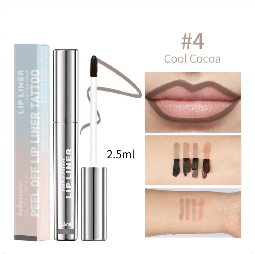 Matte Finish No-Stain Lipstick with Cup Hook Line Rieworkes