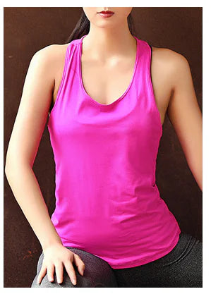 Casual Sleeveless Women  Yoga Shirts Rieworkes