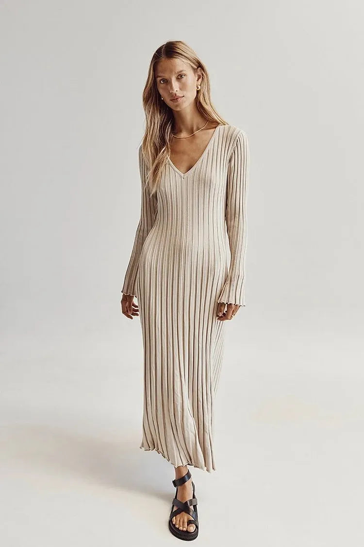 Fashion Personalized Knitted Dress For Women Rieworkes
