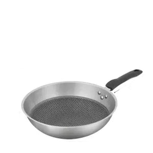 Stainless Steel Wok: No Oily Smoke, Non-stick, Household Cookware Rieworkes