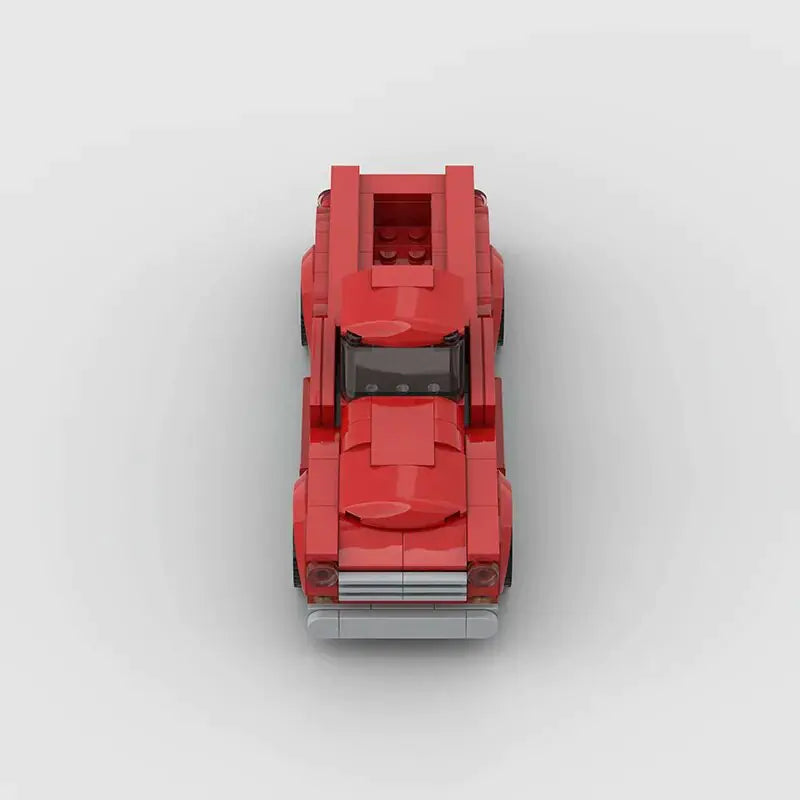 Old Classic F1 Racing Car Building Brick Block Toys Rieworkes