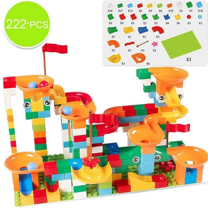 Marble Race Run Block Toys Rieworkes