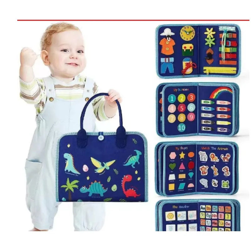 Toddler Busy Board Rieworkes
