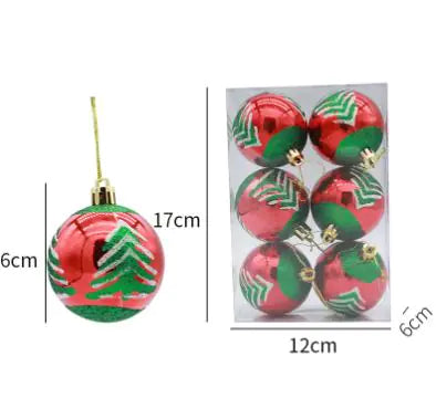 Glitter Christmas Balls Rieworkes