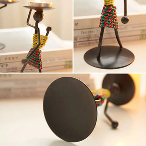 Modern Iron Man Candlestick Rieworkes