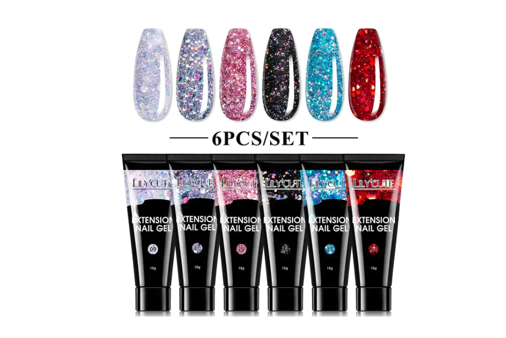Extension Gel Nail Polish Kit Set Rieworkes