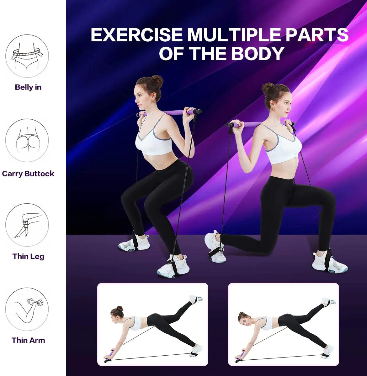 Pilates Bar Kit Mimarta
