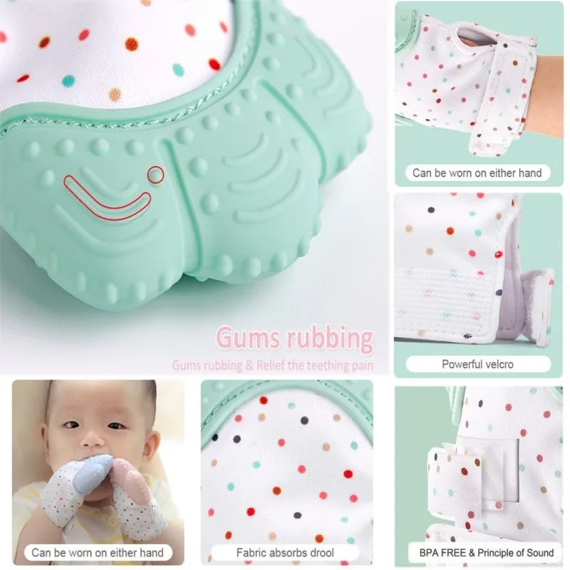 Baby Teething Mitten Rieworkes