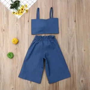Denim Women's Shirt Set (Shirt Outfit) Mimarta