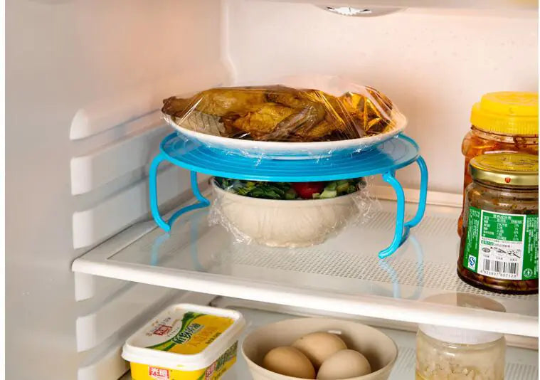 Microwave Tiered Steamer Rack with Heat-Resistant Tray Mimarta