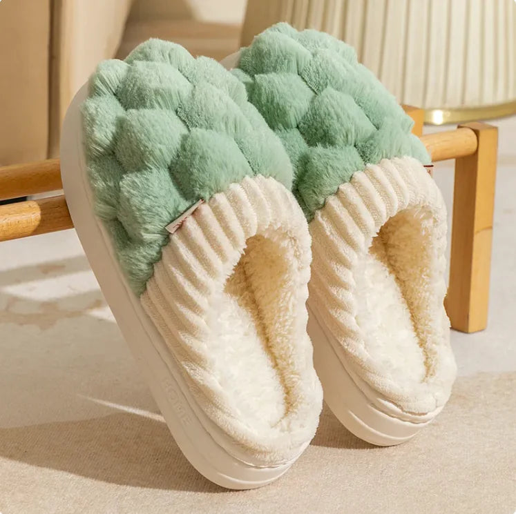 Cozy Cotton Winter Slippers for Women Rieworkes