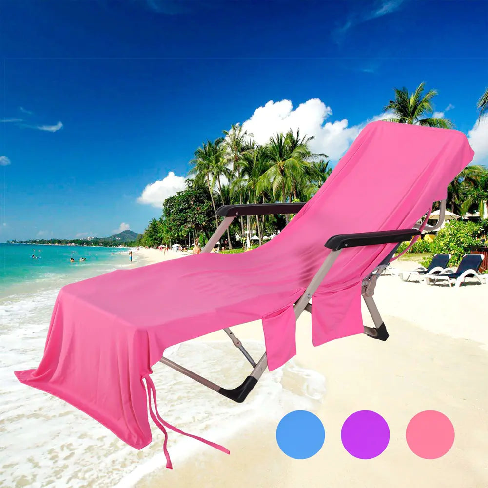 Beach Chair Cover and Towel Mat for Lounge Chairs Mimarta