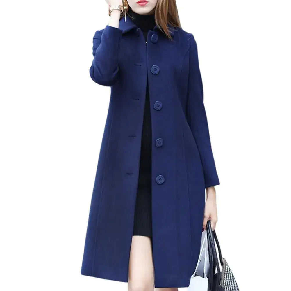 Mid Length Elegant Warm Winter Coat Rieworkes