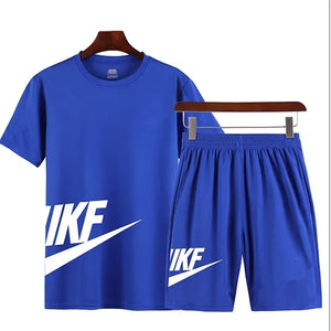 Luxury Men's T-Shirt and Shorts Set for Teens (2 Pieces) Mimarta