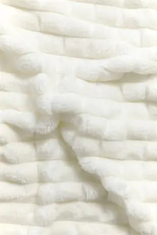 Merinos Modern Line 3 Piece Double Blanket Set Bone Rieworkes