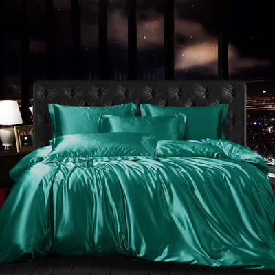 Luxury Silk 4-Piece Bedding Set Mimarta