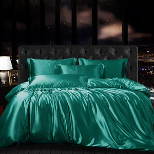 Luxury Silk 4-Piece Bedding Set Mimarta