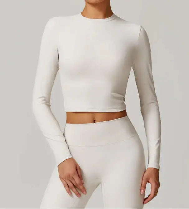 Slim Fit Long Sleeve Yoga Wear Rieworkes