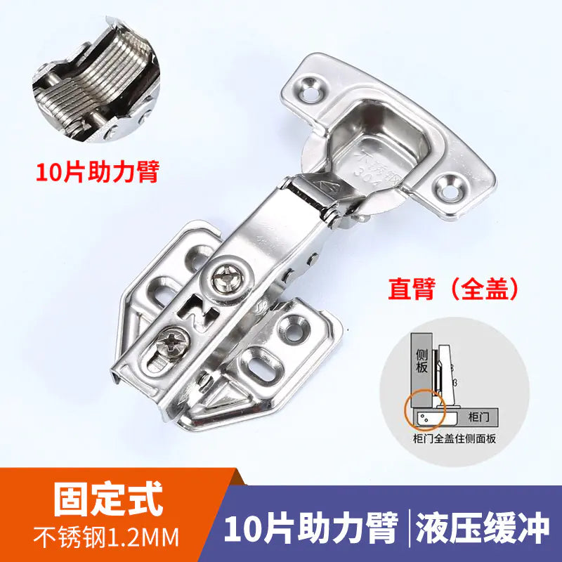 304 Stainless Steel Cabinet Door Hydraulic Hinges Mimarta