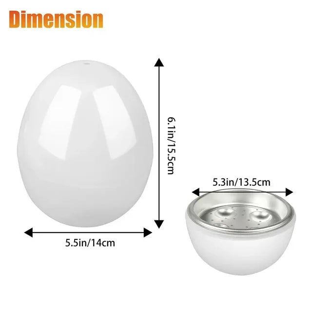 Microwave Egg Steamer Boiler Cooker Rieworkes