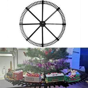 Electric Christmas Tree Train Set Rieworkes