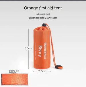 Portable Emergency Tent & Sleeping Bag Rieworkes