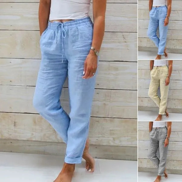 Linen Pants For Woman Rieworkes