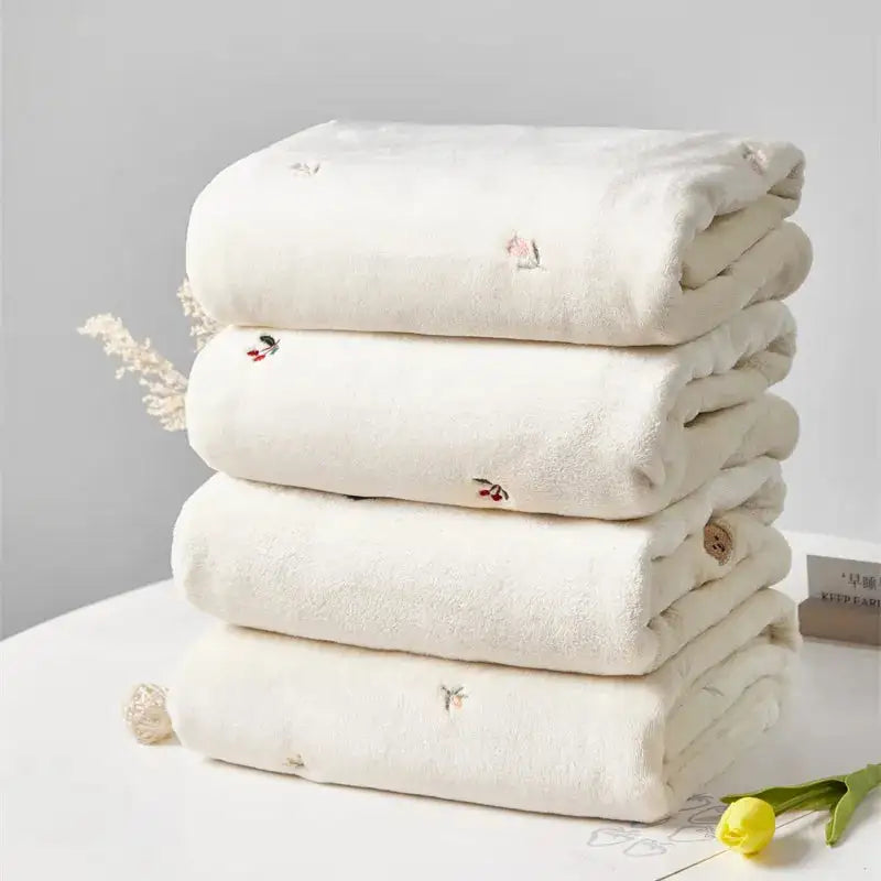 Newborn Winter Swaddle Blanket Fleece Rieworkes
