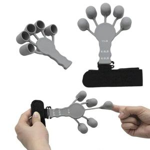 Silicone Grip Strengthener - Finger Exerciser for Gym Fitness and Training Rieworkes